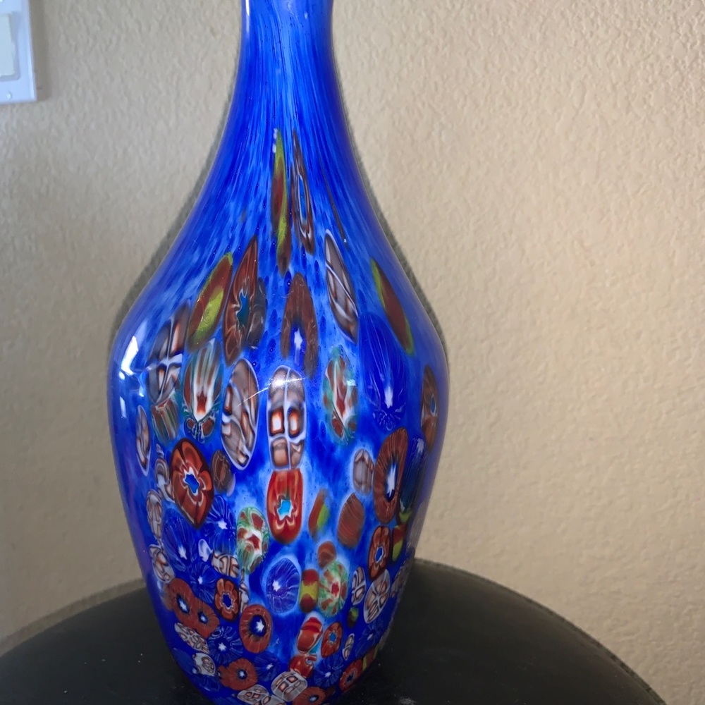 MURANO Millefiori Vase - Stunning piece Big, Bold, & Beautiful